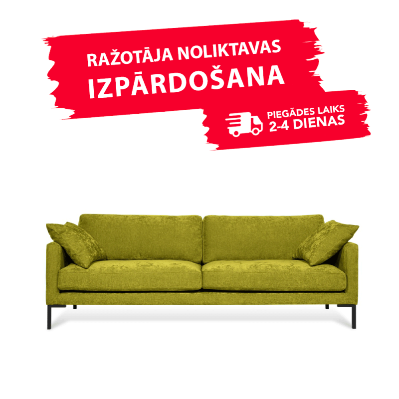 Dīvāns DOMUS (2.5 seater)(Ražotāja noliktava)